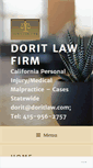 Mobile Screenshot of doritlaw.com